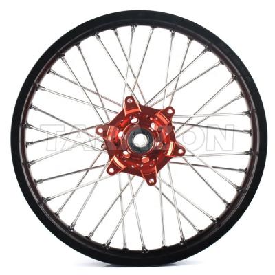 China High Strength Aluminum Alloy CNC Aluminum Spoke Wheels For Ktm Motocross for sale