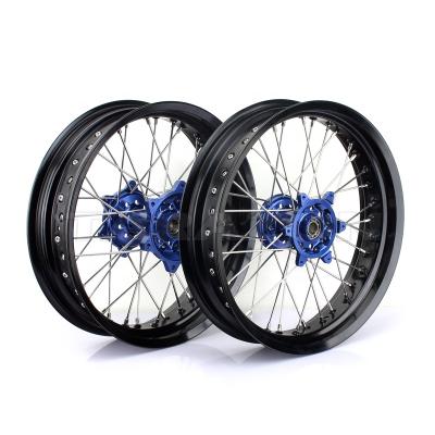 China 7116 Aluminum CNC Aluminum Motorcycle Spoke Wheel Sets For YAMAHA HONDA KAWASAKI SUZUKI for sale