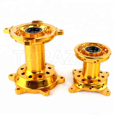 China Hot Sale 6061 T6 Aluminum CNC Output Front Rear Wheel Hubs For SUZUKI RMZ250 RMZ450 for sale