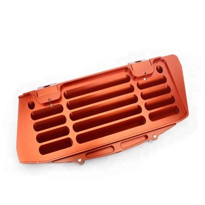 China Wholesale Aluminum Radiator Cover Protector Motorcycle Radiator Guard For KTM for sale