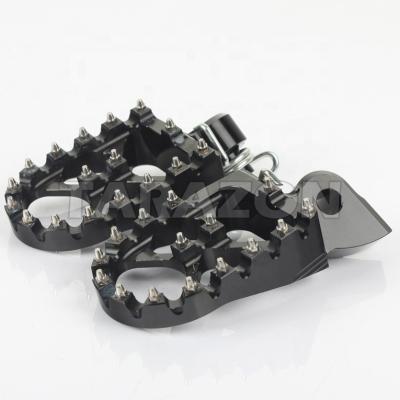 China 7075-T6 CNC Alloy Aluminum Dirt Bike Foot Pegs Foot Pedal For KTM SX / EX 250 for sale