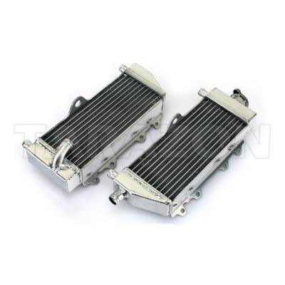 China New design aluminum motorcycle aluminum radiator for road spare parts for sale