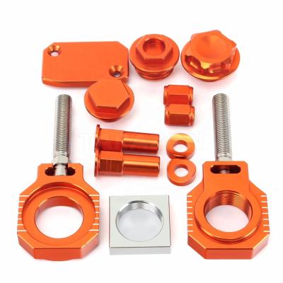 China Custom Bling Aluminum Alloy CNC Colorful Kits For KTM Parts for sale