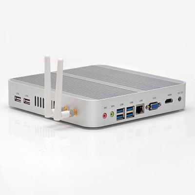 China Network ITX Minipc Intel Core i3 i5 i7 Desktop PC Support Fanless Home Premium or Embedded OS for sale