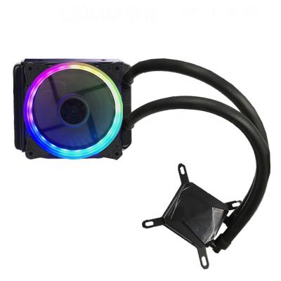 China Computer Case RGB Fans Universal Cpu Liquid Cooler 12v Water Cooler STORM01 Deck DC Fan slient for sale