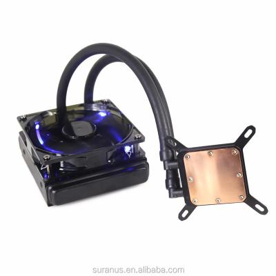 China Universal Computer Case Computer Case 12V PC CPU Water Cooler Cooling New for sale