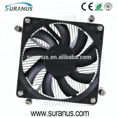 China OEM SURANUS T200 Intel LGA Mini CPU Socket Aluminum Radiator 8cm Fan CPU Cooler OEM Manufacturer Fans Cooling for sale