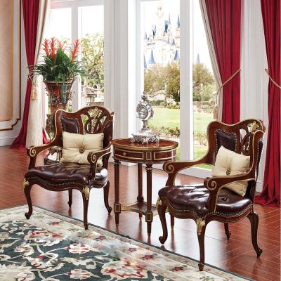 China British Vintage Royal Mahogany Wood Classic Carved Table And Chair Solid Wood For Home Office for sale