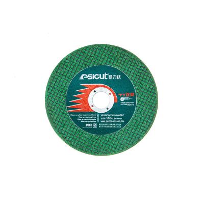 China D105x1.2x16mm Sharp No Break Metal Green Cutting Wheel 4 Inch for sale