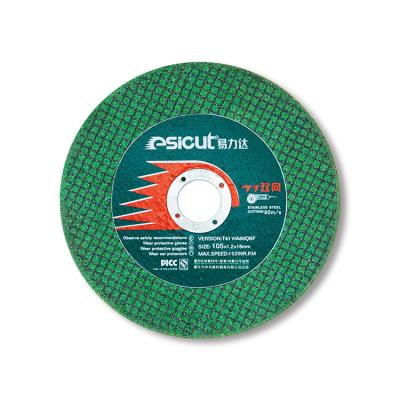 China 60 profesionales Grit Super Thin Cutting Disc 13700rpm muela abrasiva del verde de 4 pulgadas en venta