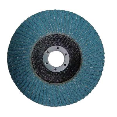 中国 ジルコニア5 Inch 125mm Flap Disc Ferrous Metals Dish Grinding Wheel 販売のため