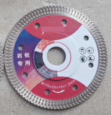 China Diamond Cutting Disc mojado seco 110m m para el granito de la piedra de cerámica en venta