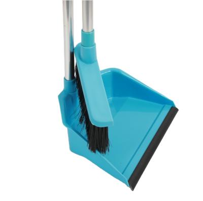 China Factory Supply Eco-friendly Easy Cleaning Plastic Broom And Wholesale Super Dustpan Broom for sale