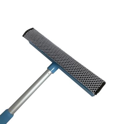 China Two Piece Aluminum Pole Telescopic Window Wiper Window Squeegee workable with cheap price for sale