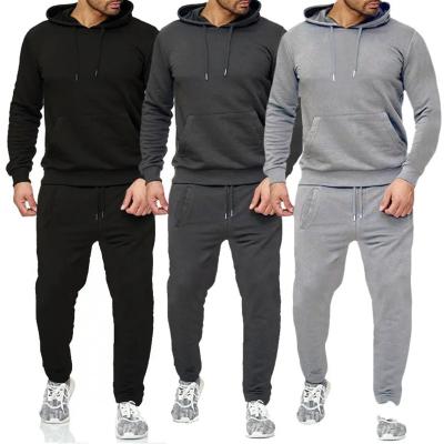 China Anti-wrinkle Custom neutral 100% cotton tracksuit, unisex jogging tracksuit hoodie for sale