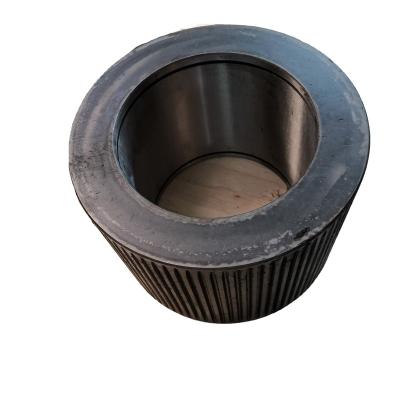 China Good wear resnce and long lifespan paper machine steamroller/inner circular type feed type pellet mold accessories of press roller and wooden tooth stage roller-SHELL maker for sale