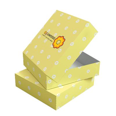 China Recycled materials choose donut box for donuts one pack half dozen donut box wholesale packaging for sale