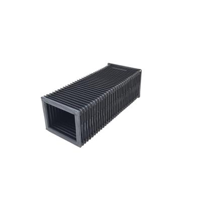 China Black Protective Bellows Covers Plastic Telescopic Cover Customised  IS09000  CE for sale