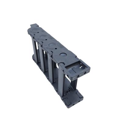 China CNC Anti Noise Enclosed Wire Carriers Drag Tow Chain Plastic Nylon Cable Carrier Cable Chains for sale