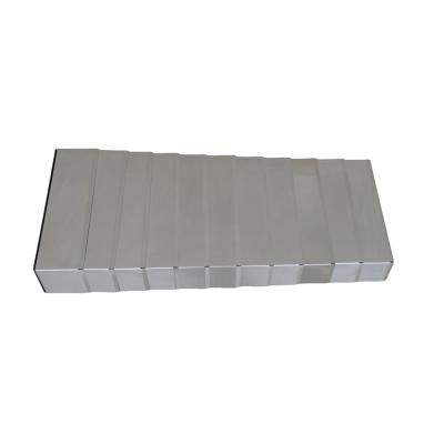 China PVC / PU Bellow Cover Protection Telescopic Steel Way Covers CNC Accordion for sale