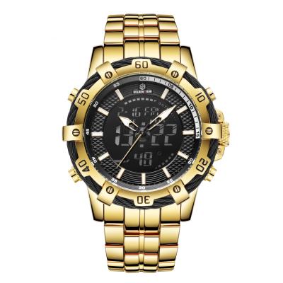 China Original Brand Digital Sport Quartz Automatic Date Men's Gold Watch Water Proof Watch Water Proof Watch for sale