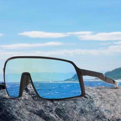 China Sports Sunglasses Men Sports Windproof Sunglasses New Cycling Glasses Outdoor Women Shade Lenses UV400 for sale