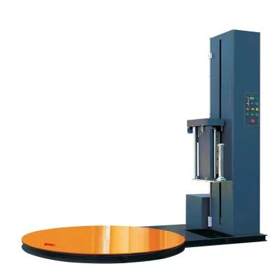 China Automatic Food Skid Shrink Stretch Film Wrap Pallet Wrap Pallet Wrapping Machine With Scale for sale