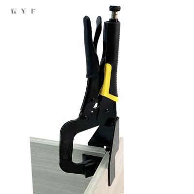 China New Quick Assembly WYF 90 Degree Corner Clamp Right Angle Fixed Woodworking Clamps for sale