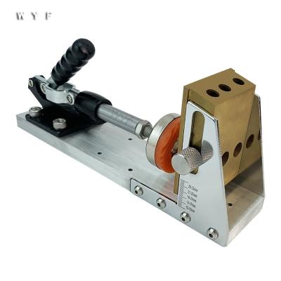 China Connect Planks Pocket Hole Jig System WYF with Step Drill Jig Woodworking Drill Locator for Wood Slanted Hole Drilling for sale