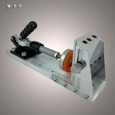 China Connect Planks Pocket Hole Jig System with Step Drill Bit Woodworking Jig Big Base Drill Marker for Wood Slanted Hole Drilling for sale