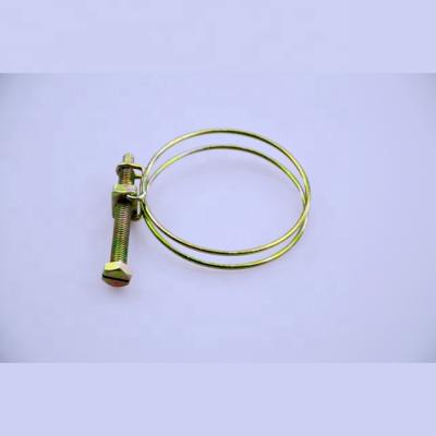 China Pipe Connection Double Wire Clamps for sale