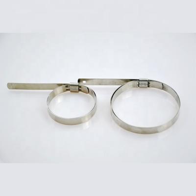 China Pipe Lines Connect Stainless Free End Truss Clamps for sale