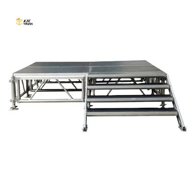 China Aluminum Stage Prerformance 4*8 Feet Truss Stage/Portable Stage Platform/Outdoor Concert Event Stage for sale