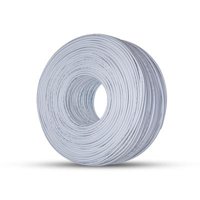 China 2464 Industrial White 20awg 2 Core Sheathed Wire 2 Core Power Cord 0.5 20 Gauge Round Wire Te koop