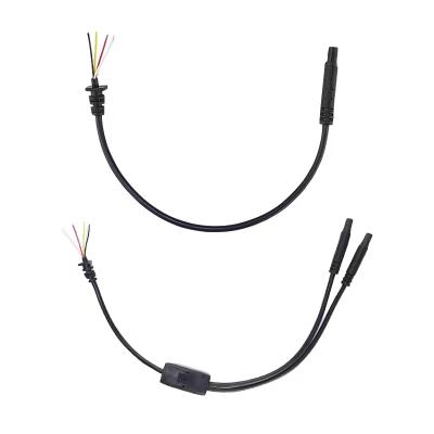 中国 LED Light 1 Way 2 Way 3Way For Reverse Male Female Camera Cable Car 4P Extension Connection Ambient Lighting Cable 販売のため