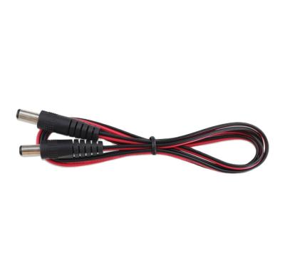 China Industrial DC5.5*2.1 Male To Male Connecting Wire 2468 Power Cord 22AWG Red And Black Wire 1 Meter DC Wire en venta