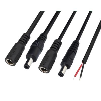 Κίνα Wholesale 5.5*2.1 5.5*2.5 mm Industrial DC Power Jack Connector Male Female Cable προς πώληση