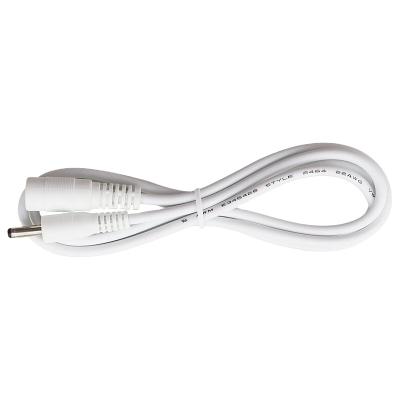 中国 COMPUTER White 22awg 1m 3m 5m 2.1mm X 5.5mm DC Plug Extension Cable 2C*22AWG 販売のため