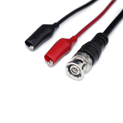 Китай Coaxial Male BNC Cable Test Lead Coaxial Male BNC Cable Test Leads With Clips For Scope Probe 50 Ohm продается