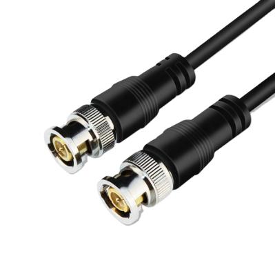 China 3C-2C Q9 Camera Gold Thin Film Male To BNC Male Stock CCTV Security CCTV Cable BNC To BNC Video CCTV Camera Power Cable for sale