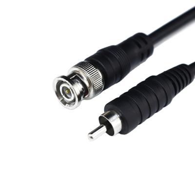 China CCTV Coaxial Cable 3C-2V Male To RCA Male Video Monitor Cable BNC Male To AV Cable for sale