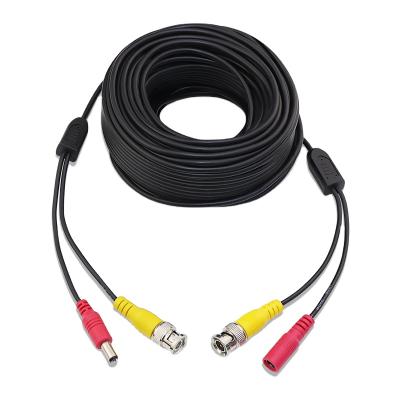 Cina CCTV Siamese CCTV Camera Coaxial Cable 5m 10m 20m 30m 50m Video Coaxial and Power BNC Connector Cable for CCTV Security Camera in vendita