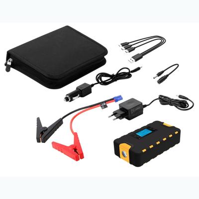 China Universal 12V Charger High Capacity Portable Car Power Bank Mobile Emergency Jump Starter for sale