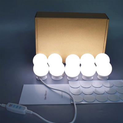 China Hollywood Style Modern Portable Bathroom Vanity Led Mirror Light Bulbs for sale