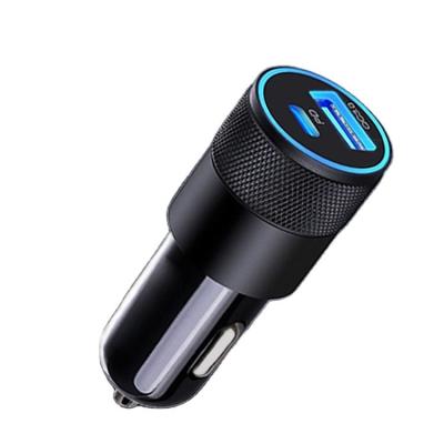 China Mobile Phone Fast Charger Car Charger QC 3.0 Fast Charging Dual Usb Fast Charging Adapter For Micro Phone Charger for sale