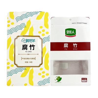 China Disposable Custom Printing Resealable Ziplock Bag Stand Up Pouch Food Grade Packaging Zipper Sealable Paper Bags For Snacks for sale