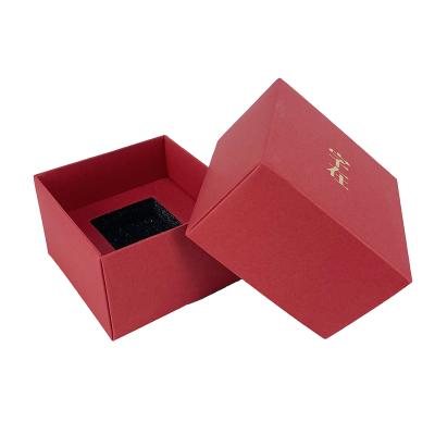 China Recyclable Customized Logo Paper Gift Packaging Box Paper Jewelry Box for sale