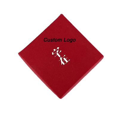 China Recyclable Jewelery Necklace Boxes Square Paper Jewelry Box Paper Box With Logo Customized Size Custom Made for sale