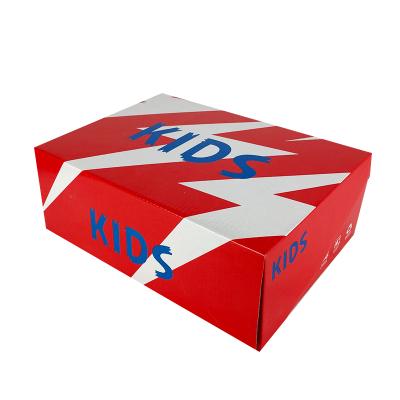 China High Quality Recycled Materials Packaging Boxes Shipping Box Gift Packaging Cardboard Corrugated Shoe Boxes With Custom Logo for sale