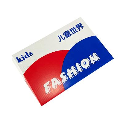 China Recycled Materials Factory OEM Customized Corrugated Package Paper Box Sneaker Shoe Boxes With Custom Logo for sale